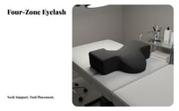 Slow Rebound Eyelash Extension Pillow Pressure Relief Memory Foam Lash Pillow Breathable for Estheticians, Clients, Home Salons, Spas, Spa