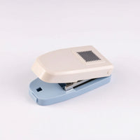 Spring-Loaded Stamp Punch Manual Scalloped Edge Punch Portable Stamp Hole Puncher Sleek for Card Making
