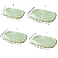 Knitted Surface Self Cooling Pet Mat Washable Pet Cooling Mat Easy to Clean Rounded Corners for Dogs
