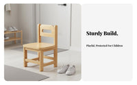 Nordic Design Small Wooden Stool Stable & Sturdy Small Shoe Changing Stool Versatile Solid Wood Footstool Compact for Adults, Homeowners, Children, Entryway, Bedroom, Bathroom, Kitchen
