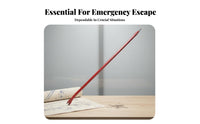 Long-Lasting Firefighting Demolition Tool Heavy-Duty High Carbon Steel Crowbar Rust Resistant Octagonal Head Hammer Labor Saving for Construction Workers, Manual Laborers, DIY Enthusiasts, Emergency Rescue, Job Sites, Workshops, Home Renovation