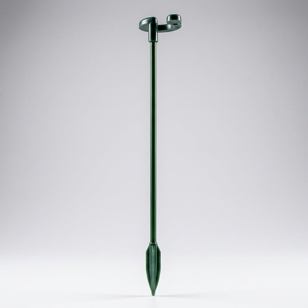 Indoor Plants and Outdoor Plants Support with Hook Top, Durable Garden Stakes for Climbing Plants, Pointed Tip Plant Stakes, Plastic Sticks
