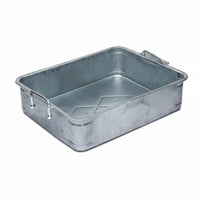 Galvanized Finish metal plate Tote Box sturdyDuty accessibletopTop Tool carrier Thickened Design sturdyduty Container long-enduringing Construction for Warehouse Workers, environmenty Personnel, Electricians, Workshop, Garage, Repair Shop, Vehicle Trunk