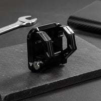 Folding Storage Hook Foldable Motorcycle Hook with Folding Arms Wear-Resistant CNC Aluminum Hanger for Commuters