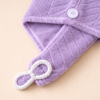 Drying Towel Wrap Turban for Women, Super Absorbent Rapid Microfiber, Anti Frizz Breathable Fleece for Adults