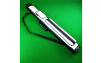 Portable 4-Hole Billiard Cue Tube Divided Interior Oval Billiard Case Adjustable Shoulder Strap Billiards Accessory Long-Lasting for Travel, Tournaments