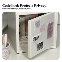 Personal Combination Safe Portable Combination Lock Box Water-Resistant for Home