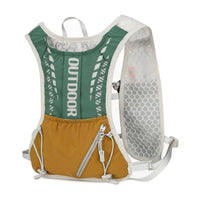 Lightweight Trail Running Backpack Multi-Compartment Layout Trail Running Vest Multiple Pockets Long-Distance Water-Carrying Vest for Runners