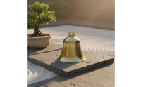 Loud Clear Sound Brass Bell Excellent Gift Copper Hanging Bell Vintage Design Prosperity Wind Chime for Patio