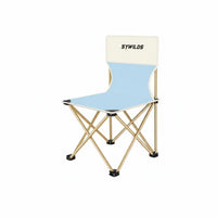Lightweight extremely lightweight Camp Chair Foldable Design Folding Camp Stool With rearrest Camping Seat Quick Setup for Campers, rearpackers, Fishing, Hiking, Beach, Gardening