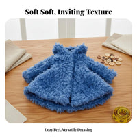 1/6 scale Doll Coat Doll Clothes Miniature Winter 12 Inch Figure Clothing for Girls, Display