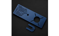 Cooktop Board Dark Blue Single-Plate Insert Round Opening Camping Gear