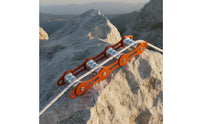 Rope Protector with Rollers Anti-Wear Roller Rope Protector Edge Roller Guide for Tree Care