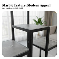 Multi-Tier Plant Stand Floor-Standing 7-Unit Combination Bonsai Stand Long-Lasting Rust-Resistant for Gardeners, Balcony