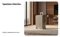 Built-in Combination Lock 20unit Side-Opening Trolley Airline-Approved Size Frontentry hard-sided hand luggage Large Capaurban Rolling Suitcase 360-Degree casters for journeyers, Frequent travelers, escapeers, Airport, escape, short journey