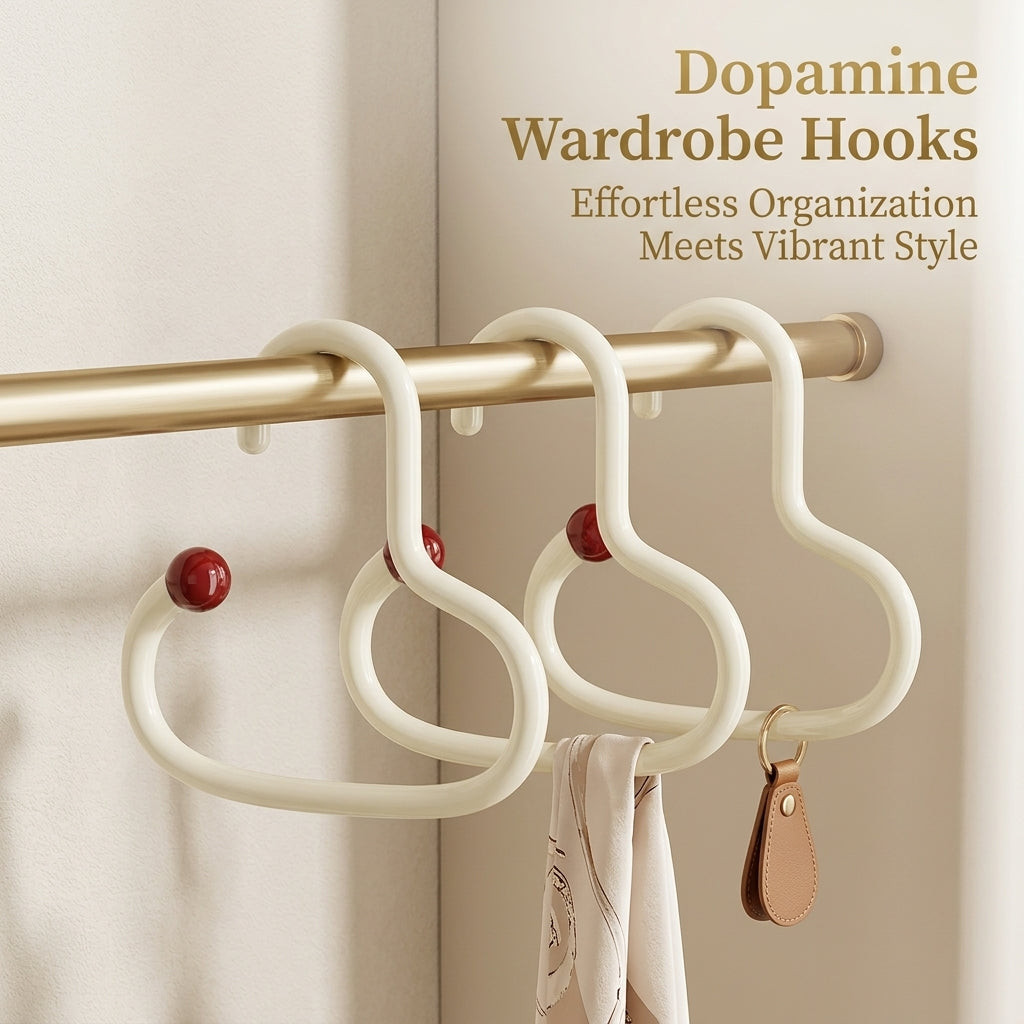 Wall Hooks for Towels No Drill, Adhesive Coat for Bedroom, Clothes for Home, Hanger for Scarves and Bags, Homeowners