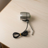 Vintage Retro Bike Headlight Metal Cycle Front Light with Bracket Sturdy Cycle Headlight Waterproof for Cyclists, Night Riding