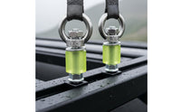 2 Pieces Tie down Rings with T Fasteners Heavy Duty Roof Rack Tie down Anchor Anti Rust T Channel Mounting Hardware for Rough Terrain Vehicle