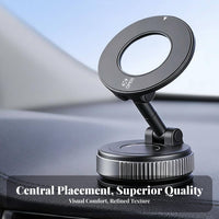 Foldable Phone Mount 360° Rotation Rotating Vacuum Suction Phone Stand Hands Use for Office, Home