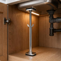 Under-Mount Sink Support Brace Rust Resistant Undermount Sink Bracket Space Compact Household Repair Hardware for Lavatory