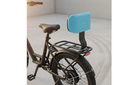 Electric Bike Rear Backrest Universal Fit Vehicle Accessory Easy to Clean