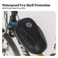 Two-Way Zipper Electric Scooter Hanging Bag Water-Resistant EVA Hard Shell Case Easy to Install for Commuters, Commuting, Travel, City Trips