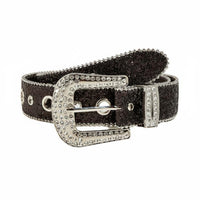 Grommet Glitter Belt Versatile Rhinestone Glitter Belt Adjustable for Parties, Festivals