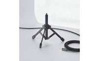 Desktop Audio Device Full-metalMetal Tabletop Mic Stand Low-Profile Audio Device Tripod for Live Broadcasting