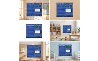 Math Calendar Pocket Chart Elementary Preschool Math Calendar Multi-Functional Classroom Pocket Chart for Young Children