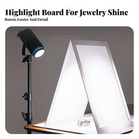 Foldable Light Softener Lightweight Foldable Light Softener Board Quick Setup Foldable Photo Reflector for Product Photographers