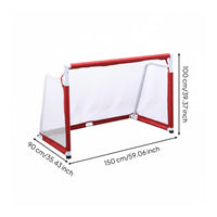 Portable Soccer Goal Aluminum Soccer Goal No Tools Required Sports Gear for Competition
