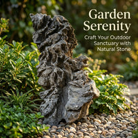 Rockery Stones 5-20cm Gray Landscaping Stone for Rockery Construction, Authentic Landscape Stones for Outdoor Decor, East Export Ready