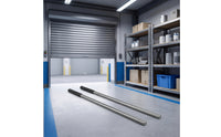 High-Strength Garage Door Winding Bar with Non-Slip Handles Solid Steel Garage Door Winding Rods Corrosion-Resistant Tool Galvanized