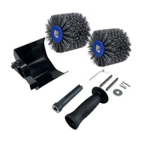 Multi Purpose Wire Drawing Wheel Wear-Resistant Angle Grinder Brush Wheel Easy to Install Burnishing Drum Brush Long-Lasting for Metalworking