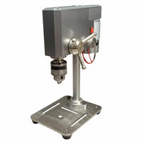 Micro Drill Press Adjustable Power Level Mini Drill Press Compact Size Power Tool for Workshop, Garage