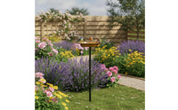 Bird Bath and Feeder 2-in-1 Designed for the Garden Bird Bath Feeder Easy to Install for Courtyard