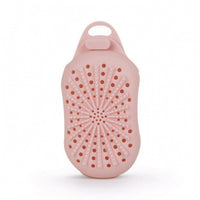 Gentle Exfoliating Silicone Soap Bag Drainage Soap Pouch with Loop Ventilated Holder Flexible for Travel