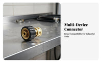 M22 to 1/4 Quick Connect Adapter Leak-Proof M22 Female to 1/4 Female Adapter