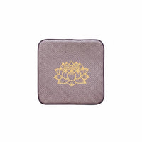 Non-Slip Woven Meditation Mat Breathable Lotus Seat Pad Eco-Friendly for Prayer Users, Meditators, Outdoor