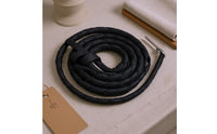 Braided Horse Guide Rope Round Woven Guide Rope with Snap Hook Hand Loop Equestrian Gear