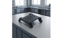 Gearbox Base Plate CNC Machined Gearbox Mount with Brackets Low-Center-of-Weight Distribution RC Crawler Chassis Plate for Drivetrain Swaps