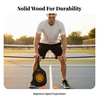 Pickleball Paddle Set Portable Pickleball Set with Bag Sports Equipment Sturdy Comfortable Grip for Students, Gym