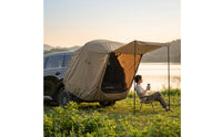 Bugunrestricted Ventilation SUV Rear Tent Sunshade Portable Folding Car Rear Tent Vehicle Awning Mesh Screening