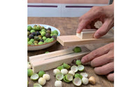 Non-Slip Grip Wooden Lotus Sheller Efficient Lotus Sheller