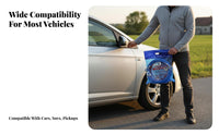 Steel Pull Rope Emergency Use Pulling Gear sturdyDuty Vehicle Recovery Gear for Automobile Owners, Long-Distance Travelers, Highwayside Assistance