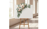 Wedding Welcome Sign Flower Decor Reusable Floral Swag Flexible for Banquet