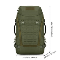 Hiking Backpack Padded Outdoor Backpack Sturdy Bag for Hikers, Journeyers, Camping