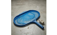ABS Plastic Pool Skimmer Net Blue Fine Mesh Skimmer Easy to Attach Ultra Fine Mesh Pool Net Compact Size