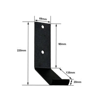 Kettlebell Wall Mount Space-Saving Kettlebell Wall Hanger Heavy Duty Fitness Equipment Storage Bracket