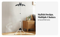 Telescopic garment maintenance rack Foldable Adjustable & Extendablesign Garment Stand Portable for Dorm Room